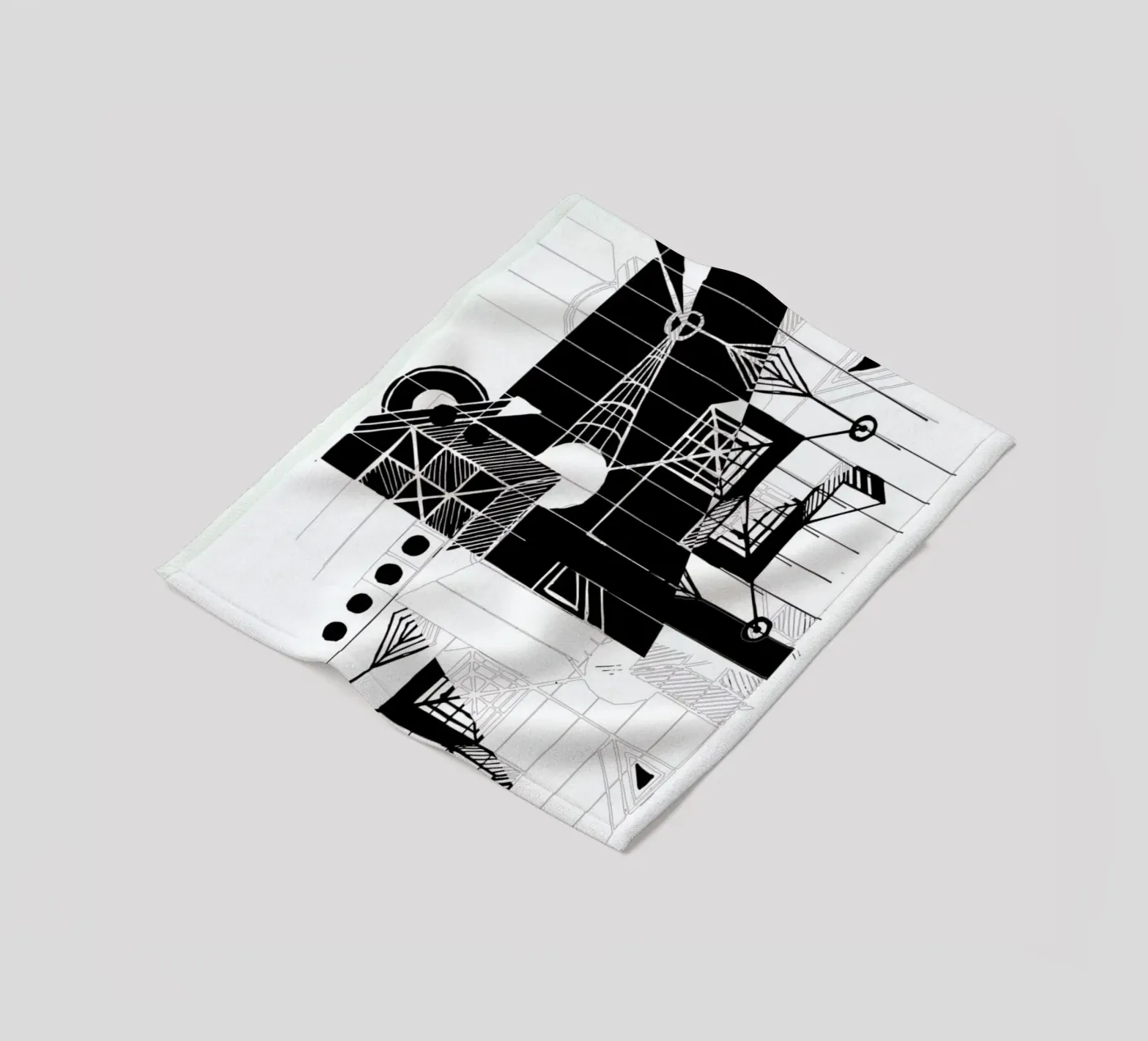 BW1 plaid polaire de Andreas Jarner