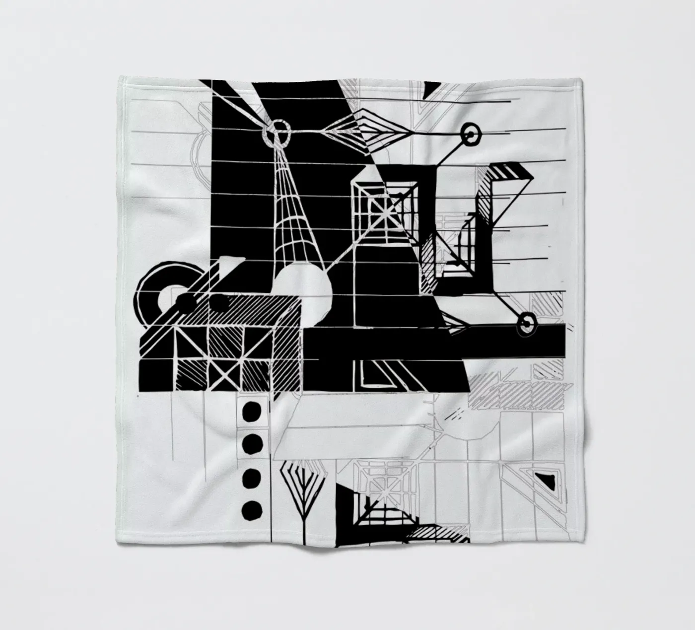 BW1 plaid polaire de Andreas Jarner