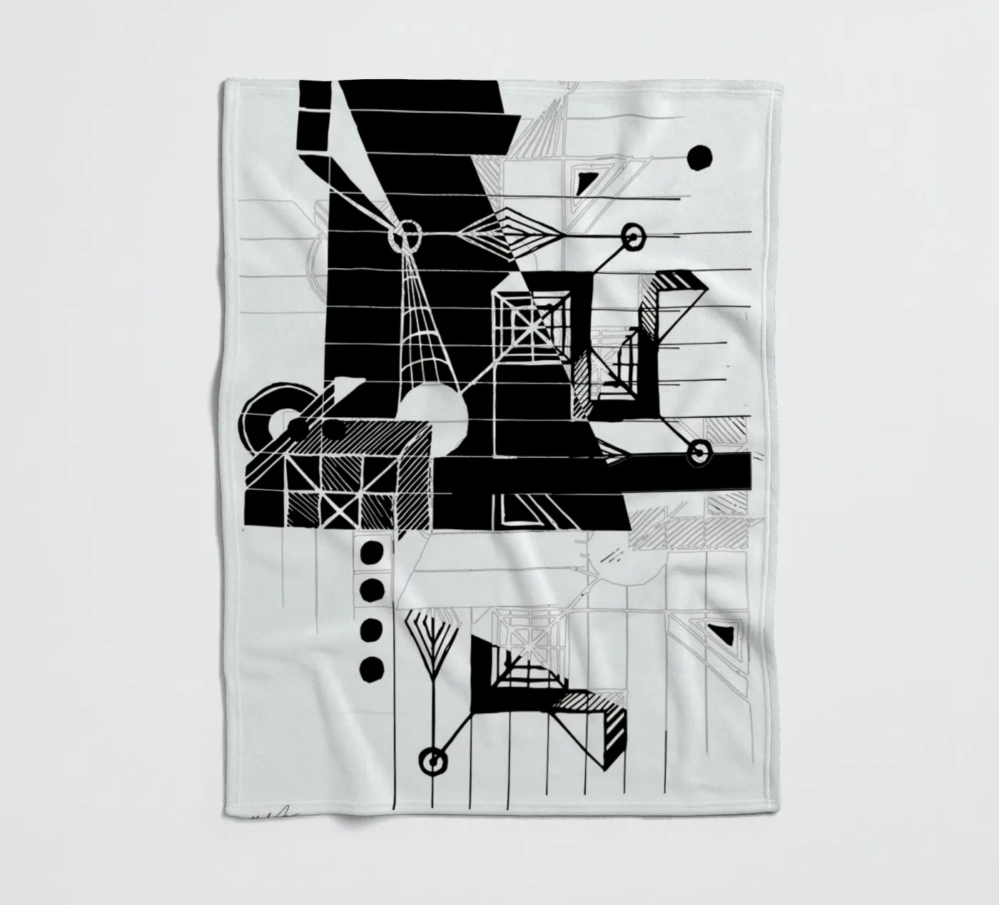 BW1 plaid polaire de Andreas Jarner