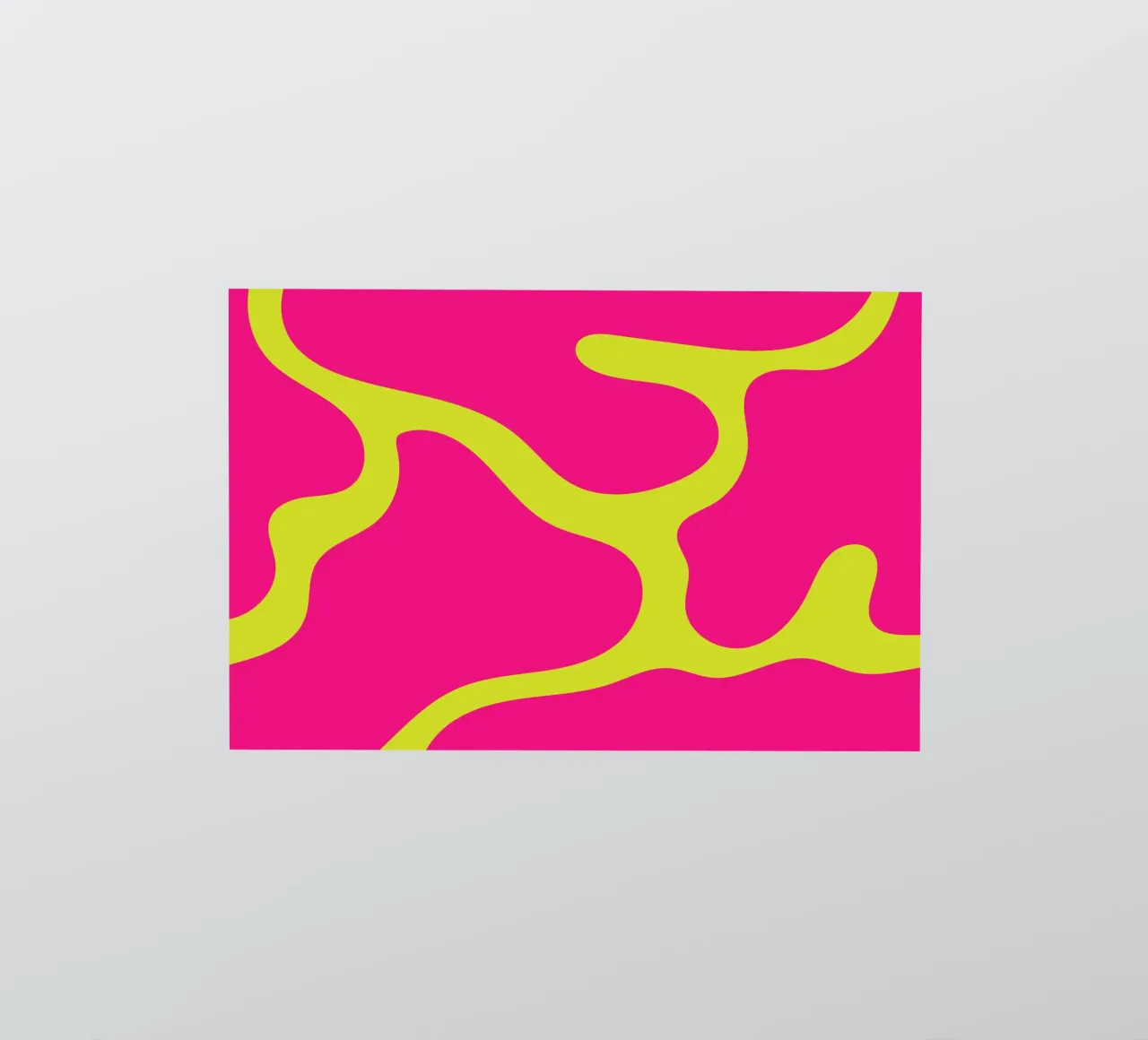 Blob abstrait autocollant de galihstudio