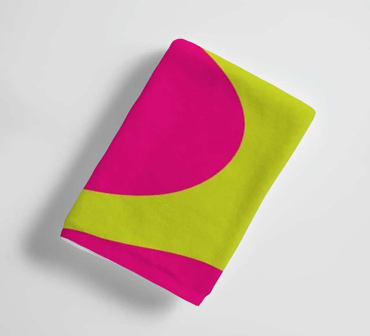 Blob abstract badhanddoek van galihstudio