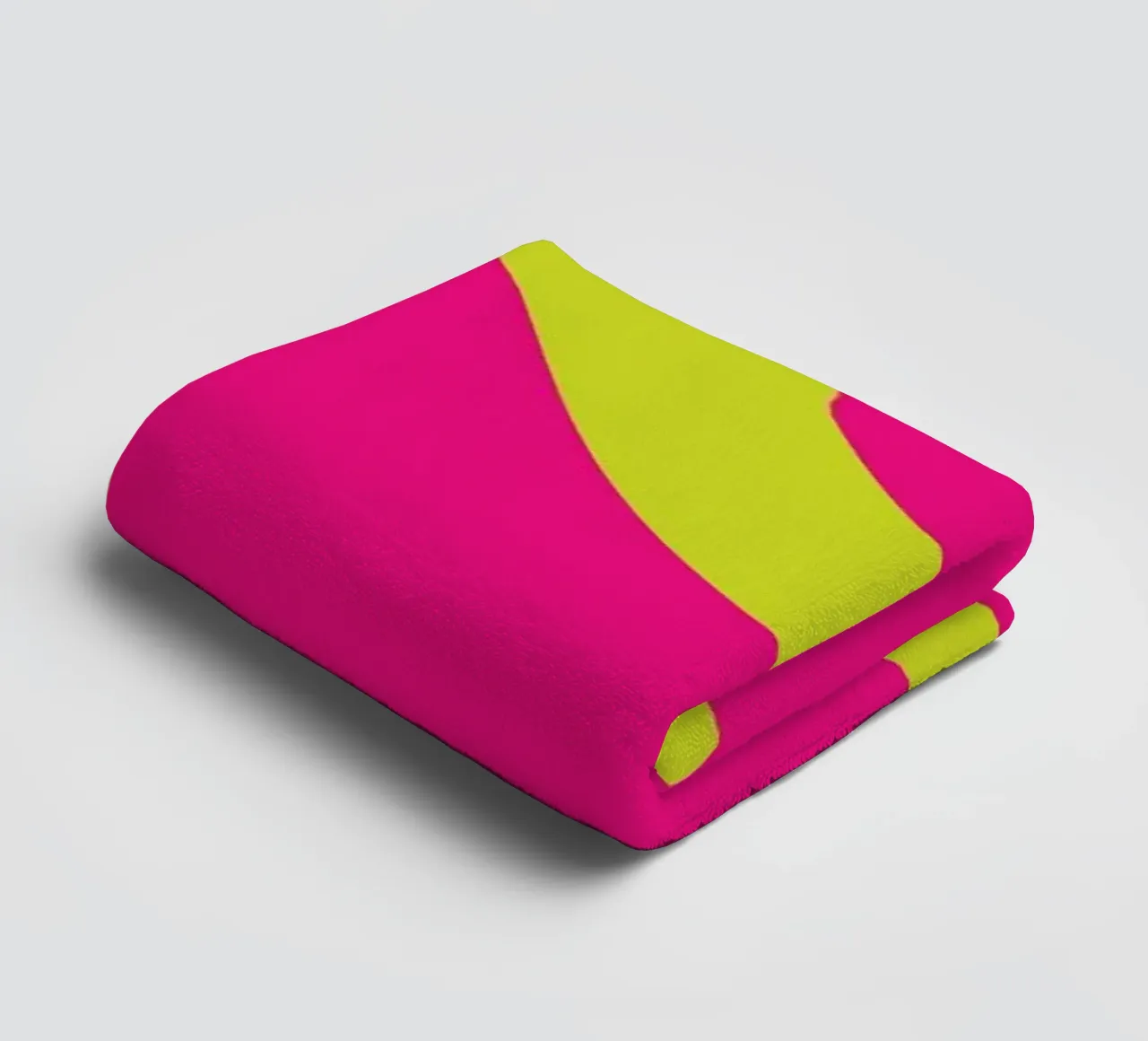 Blob abstract badhanddoek van galihstudio