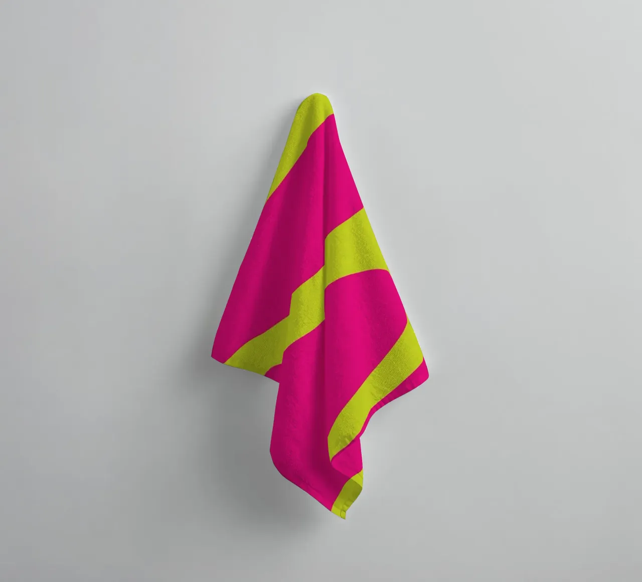 Blob abstract badhanddoek van galihstudio