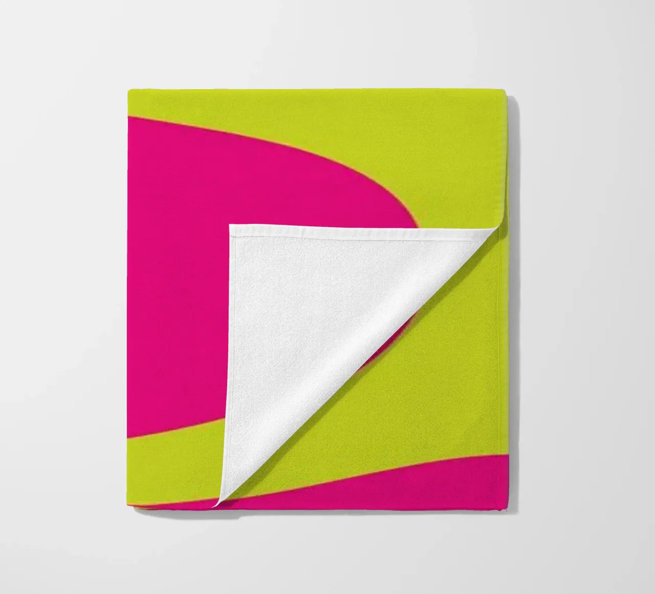 Blob abstract strandhanddoek van galihstudio
