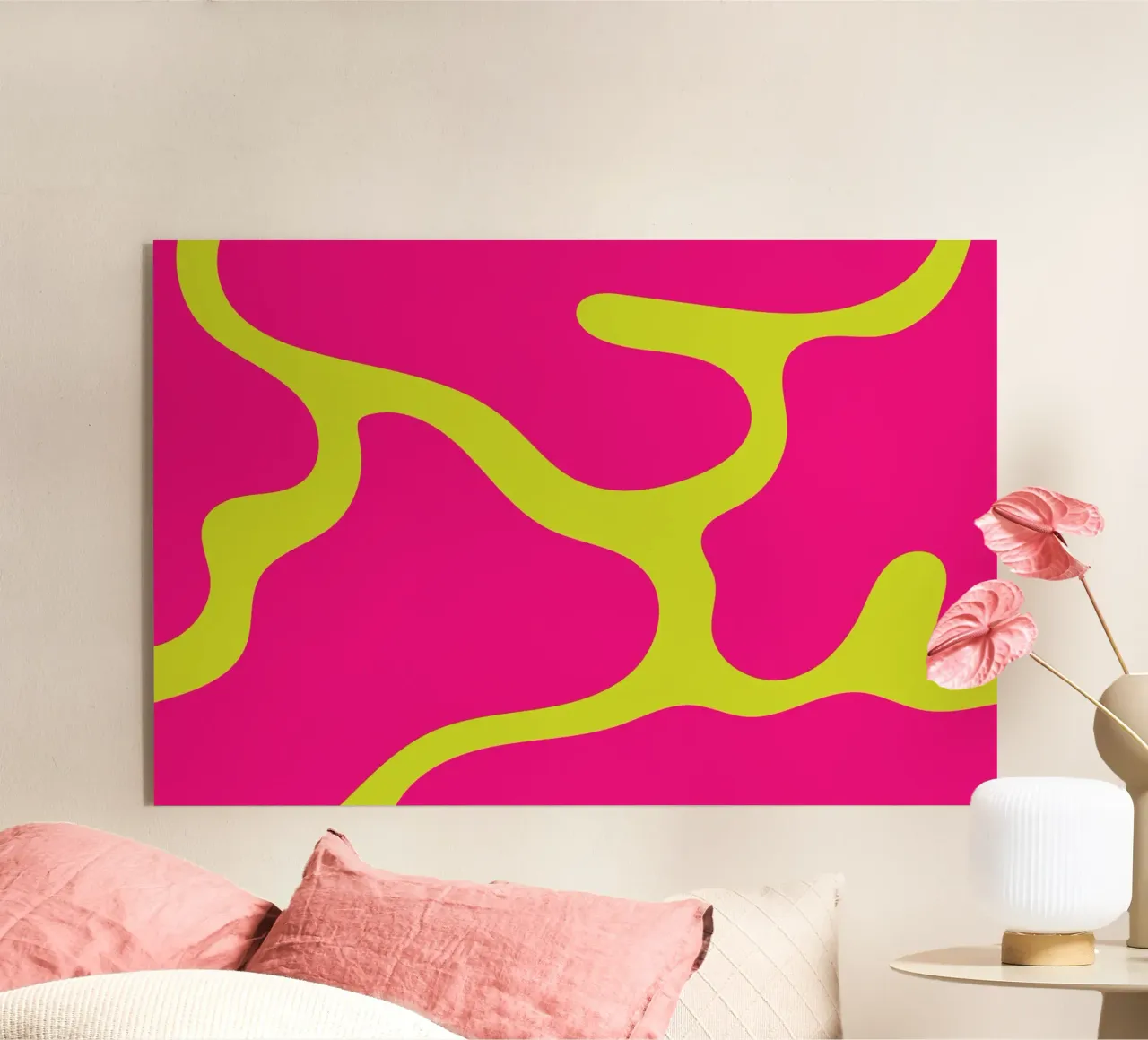 Blob abstracto metacrilato de galihstudio