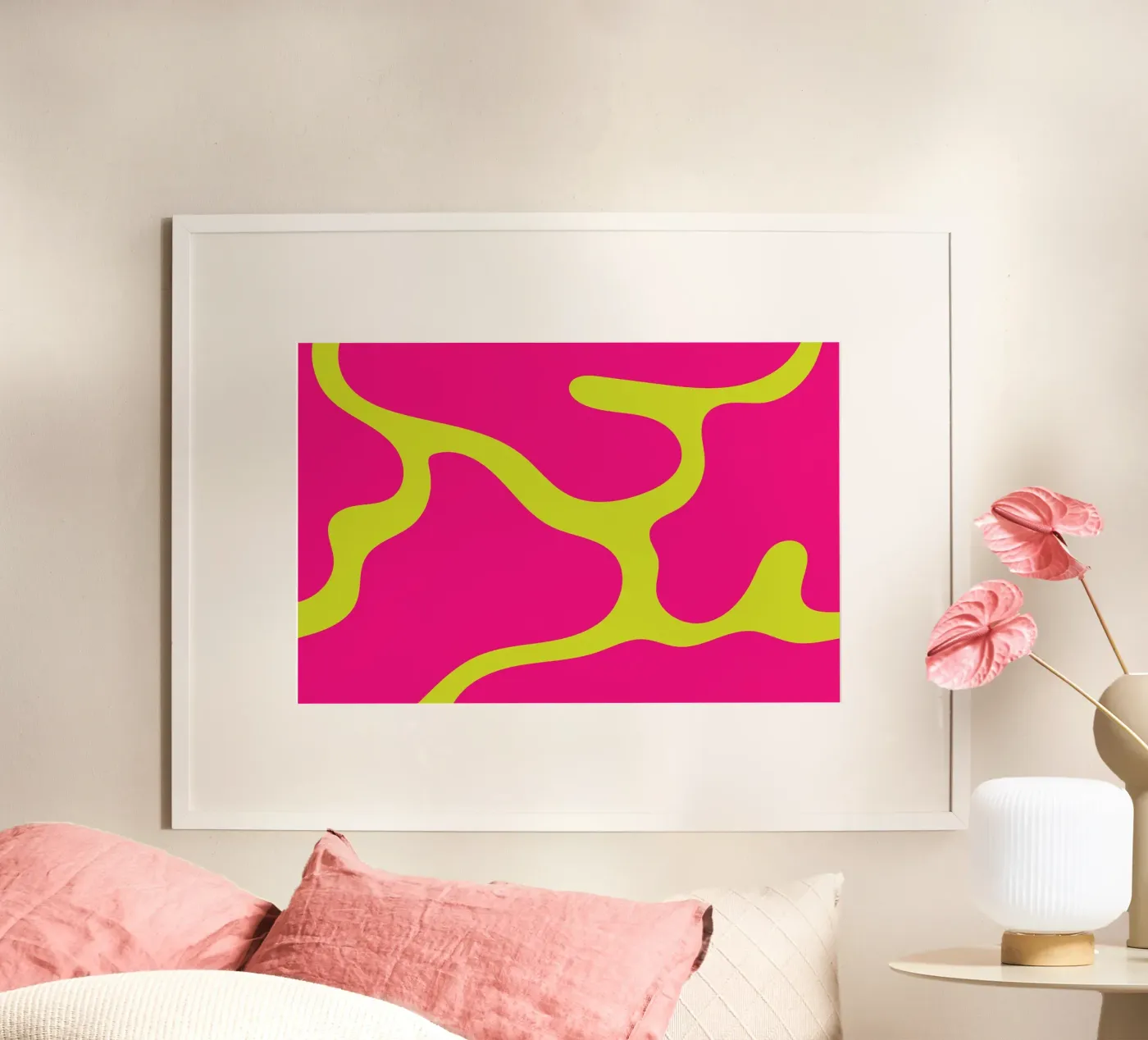 Blob abstract poster van galihstudio