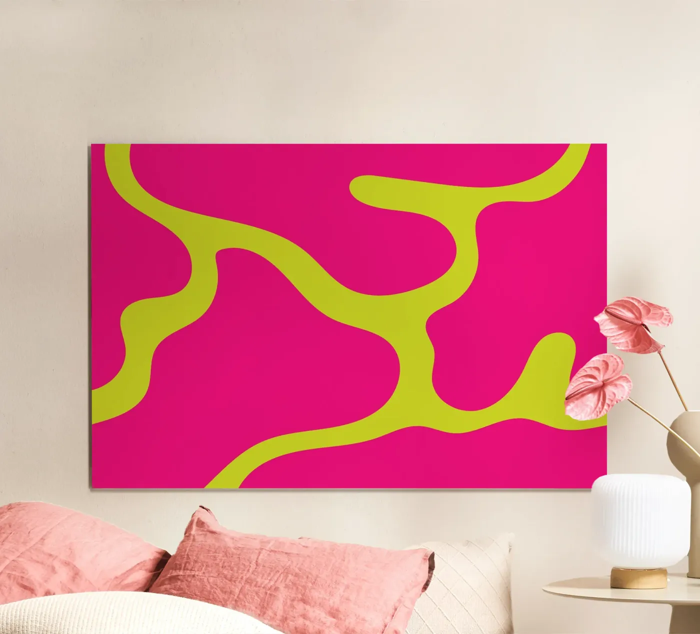 Blob abstract poster van galihstudio