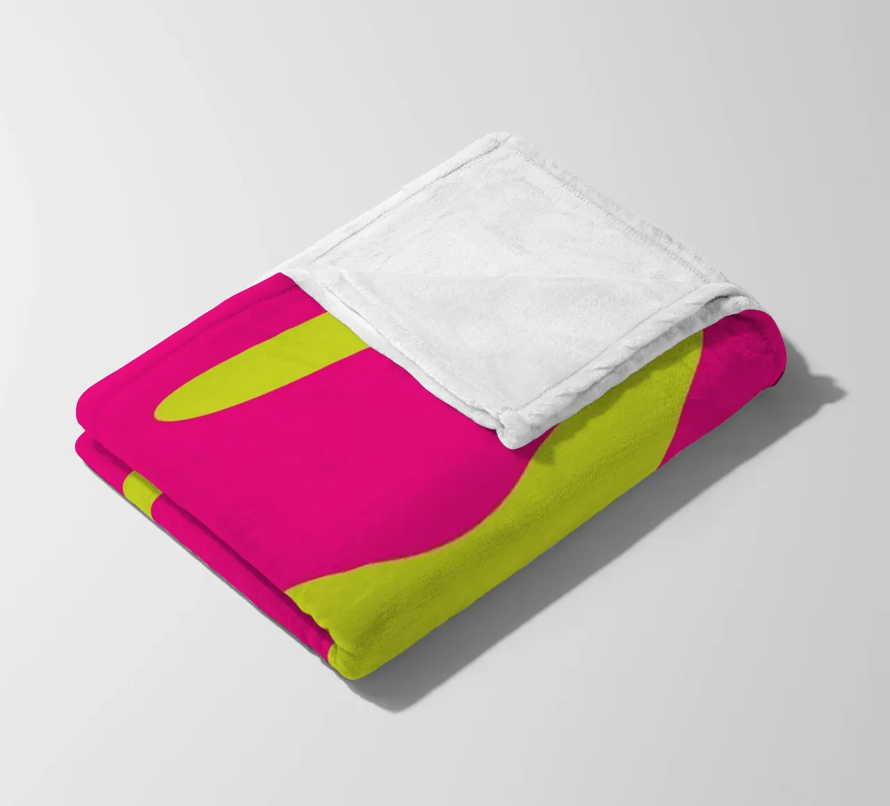 Blob abstrakt Fleecedecke von galihstudio