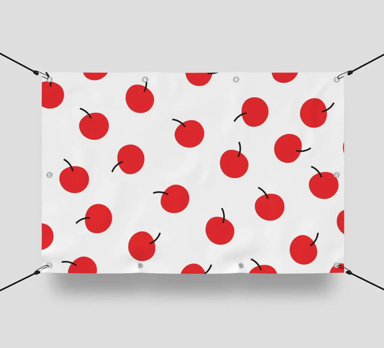 Ciliegia rossa telo in pvc da galihstudio
