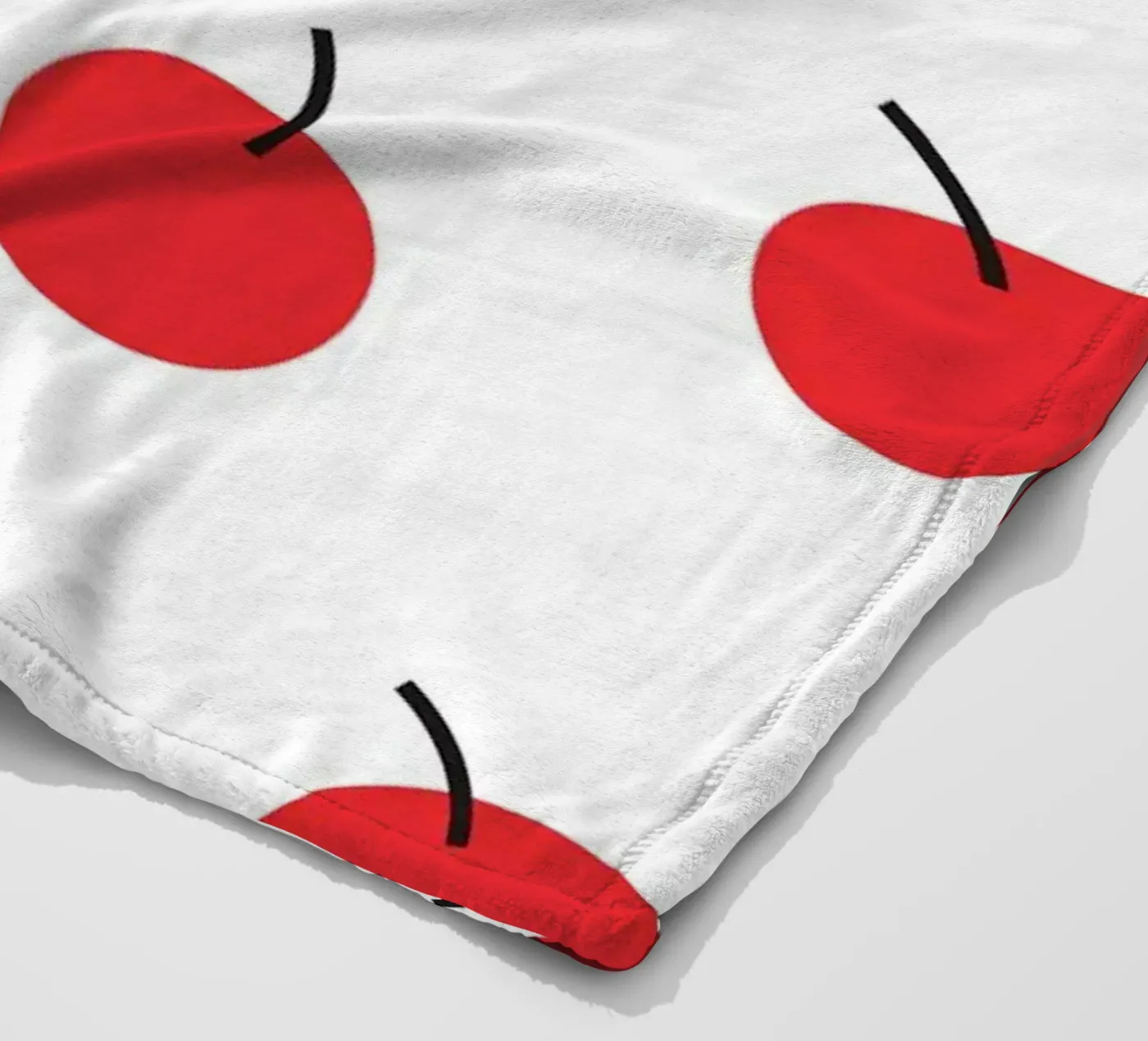 Red Cherry fleecedeken van galihstudio