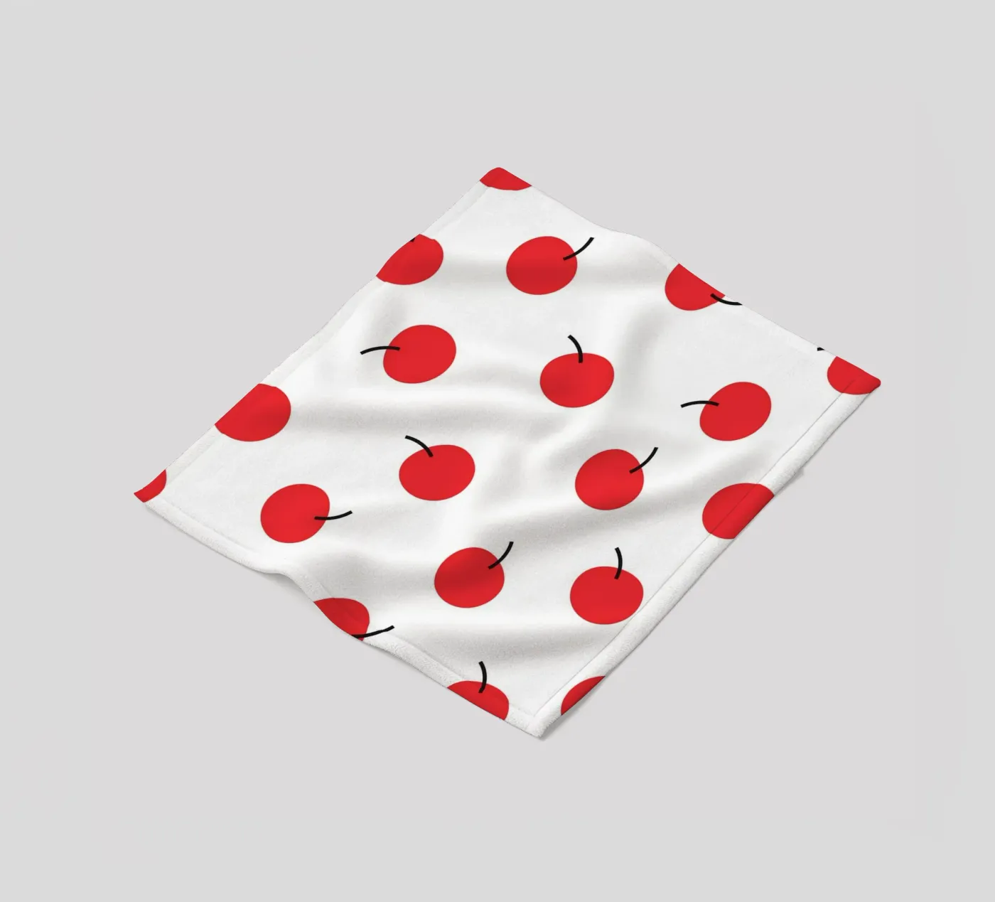 Red Cherry fleecedeken van galihstudio