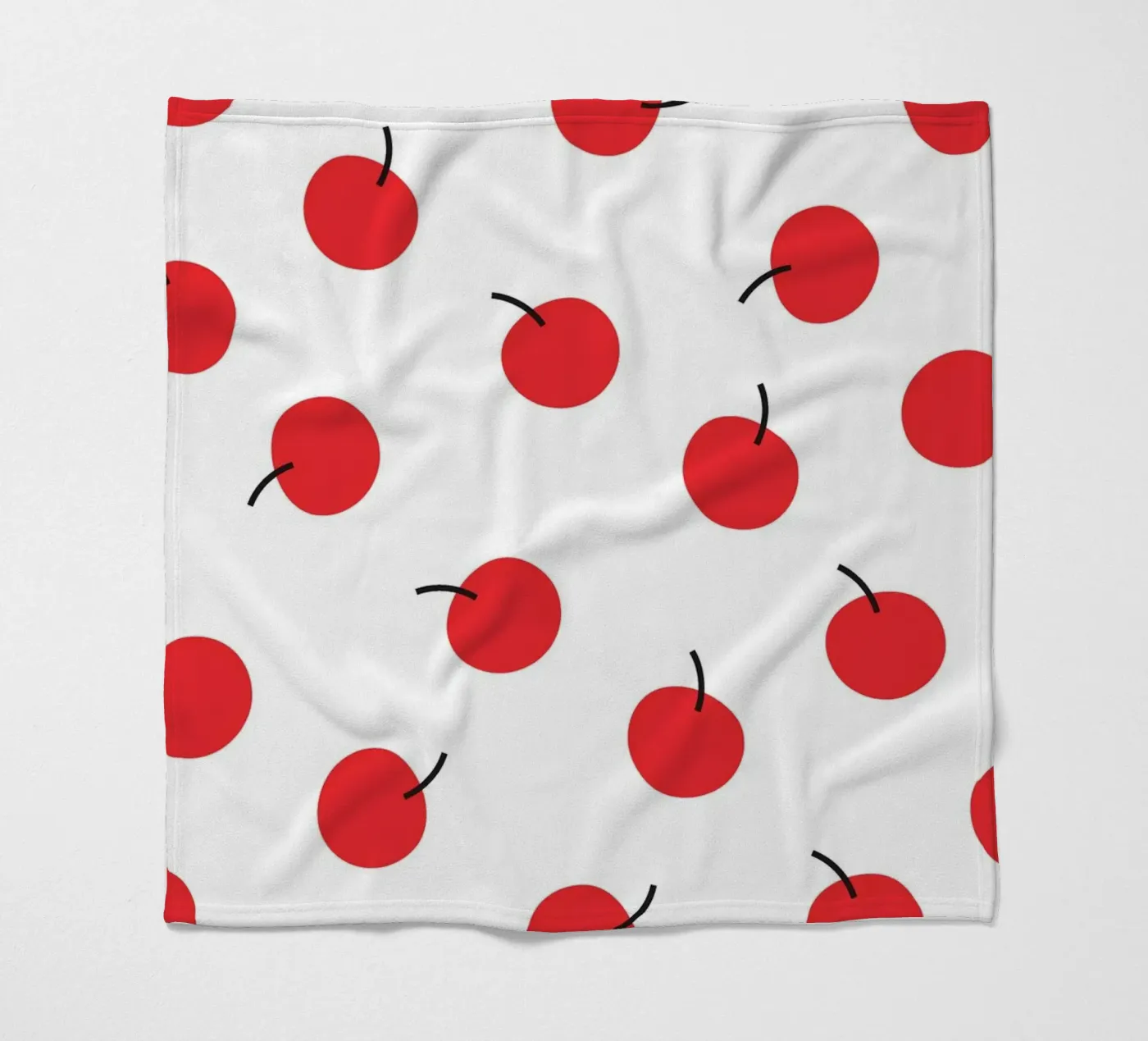 Red Cherry fleecedeken van galihstudio