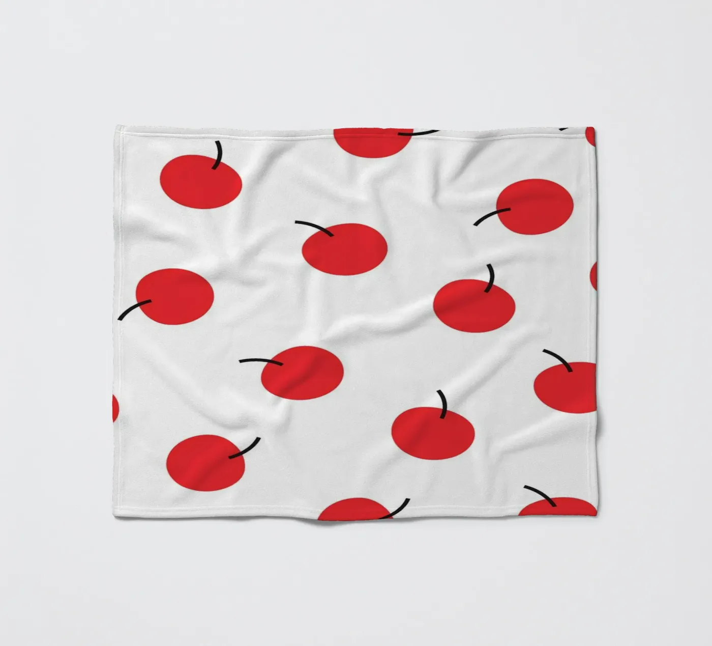 Red Cherry fleecedeken van galihstudio