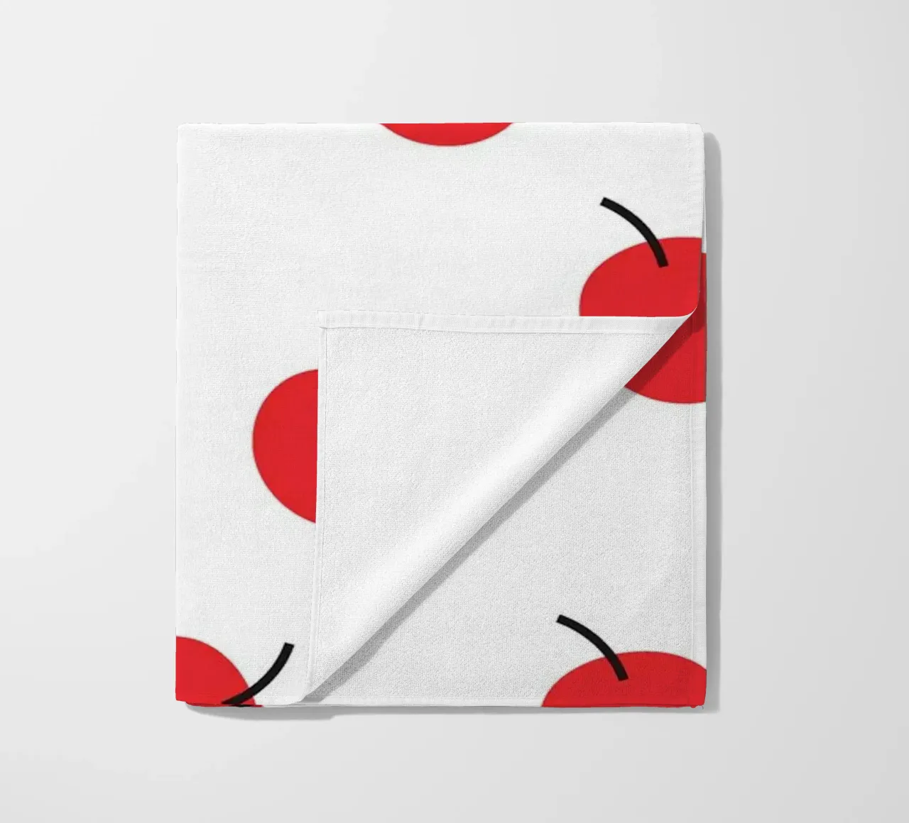 Ciliegia rossa telo mare da galihstudio