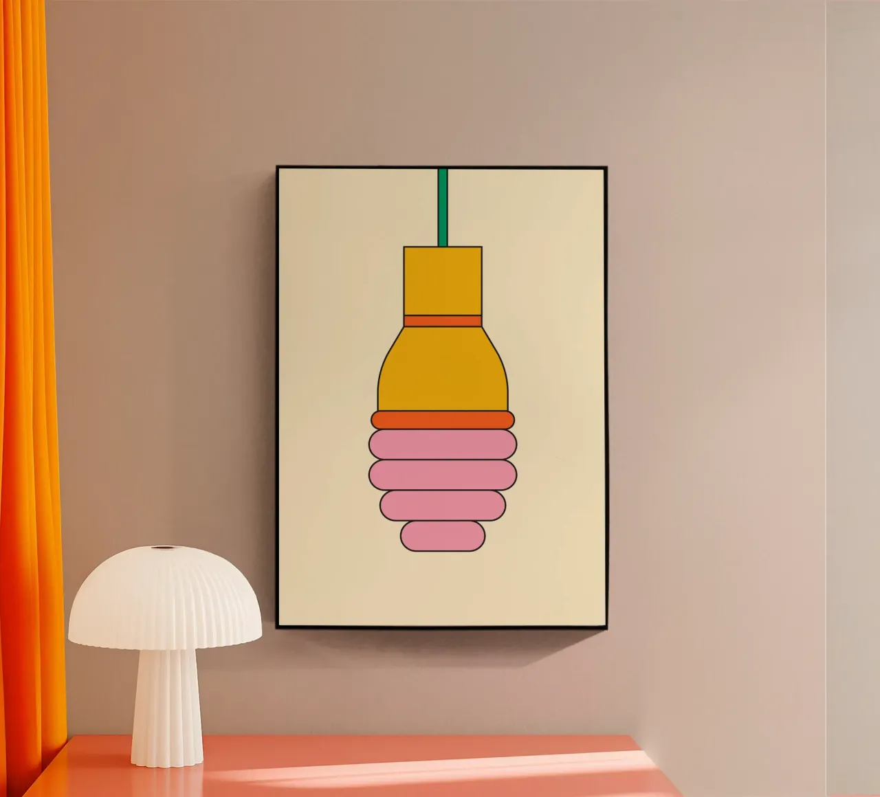 Lampadina retrò plexiglass da galihstudio