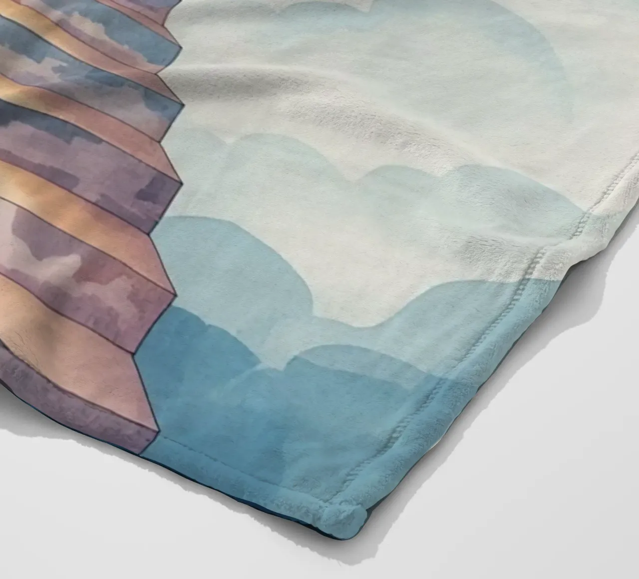 Scala verso il cielo illuminato dalla luna coperta in pile da DesignDoodle