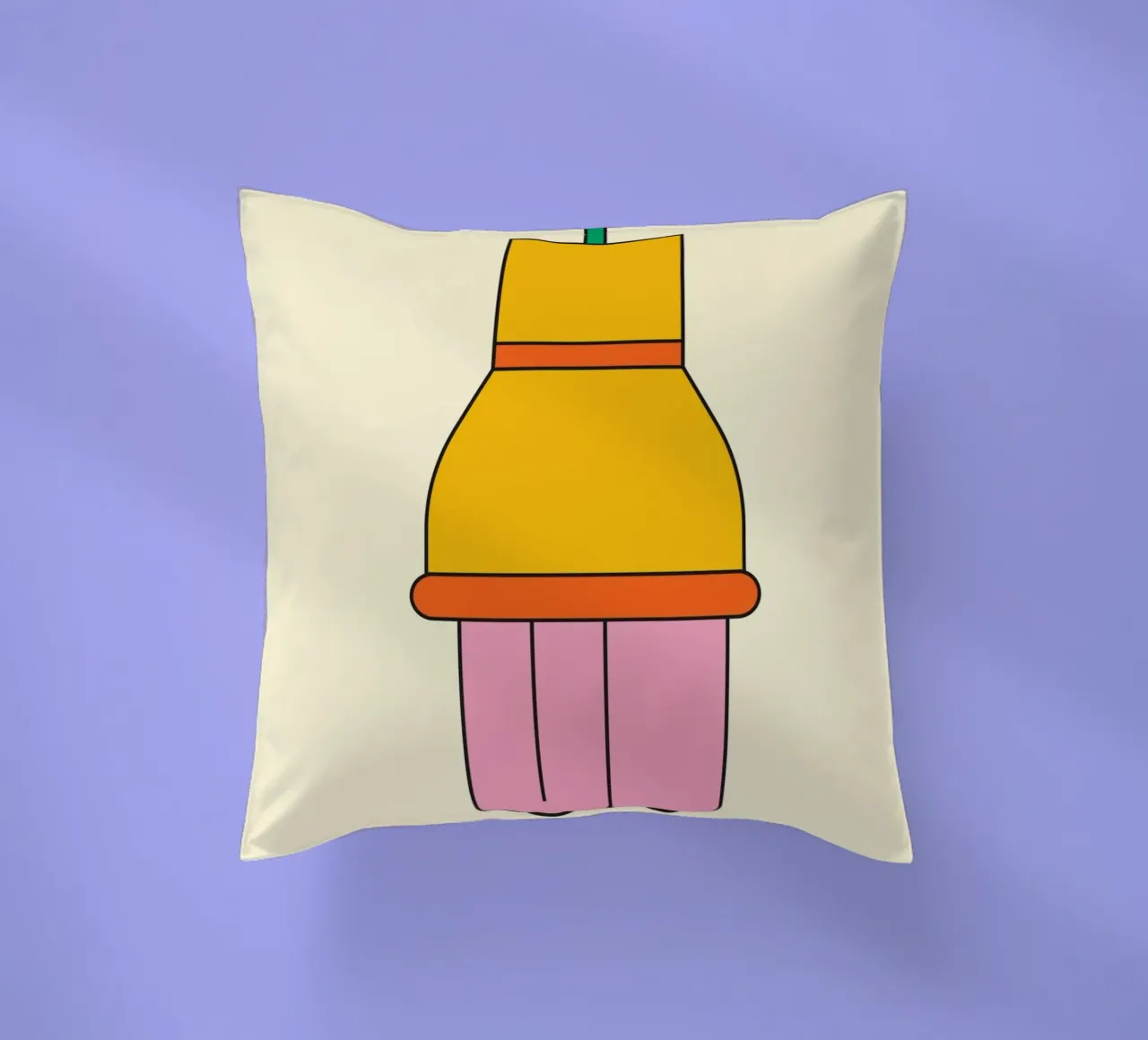 Lampadina retrò cuscino da galihstudio