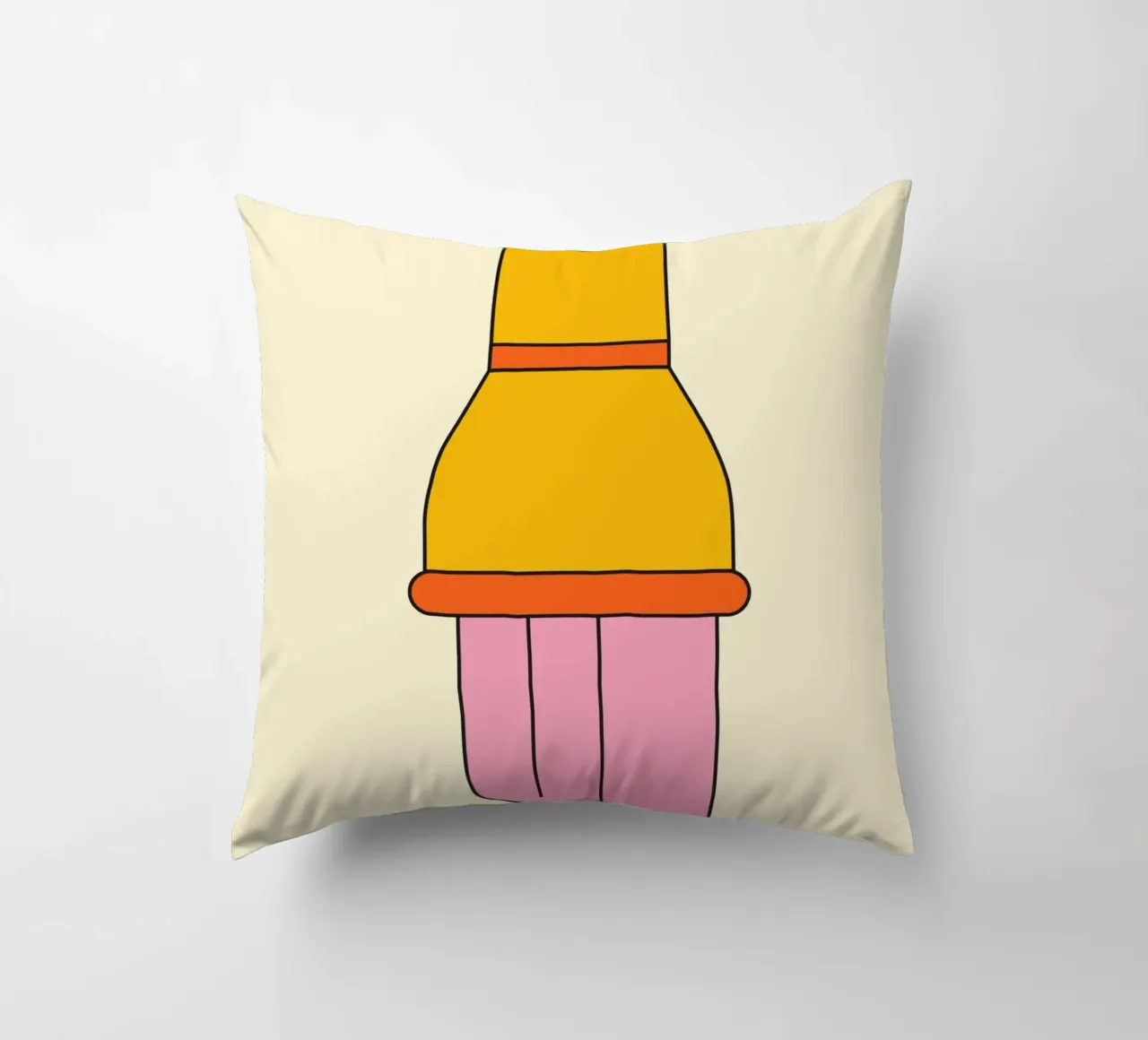 Lampadina retrò cuscino da galihstudio