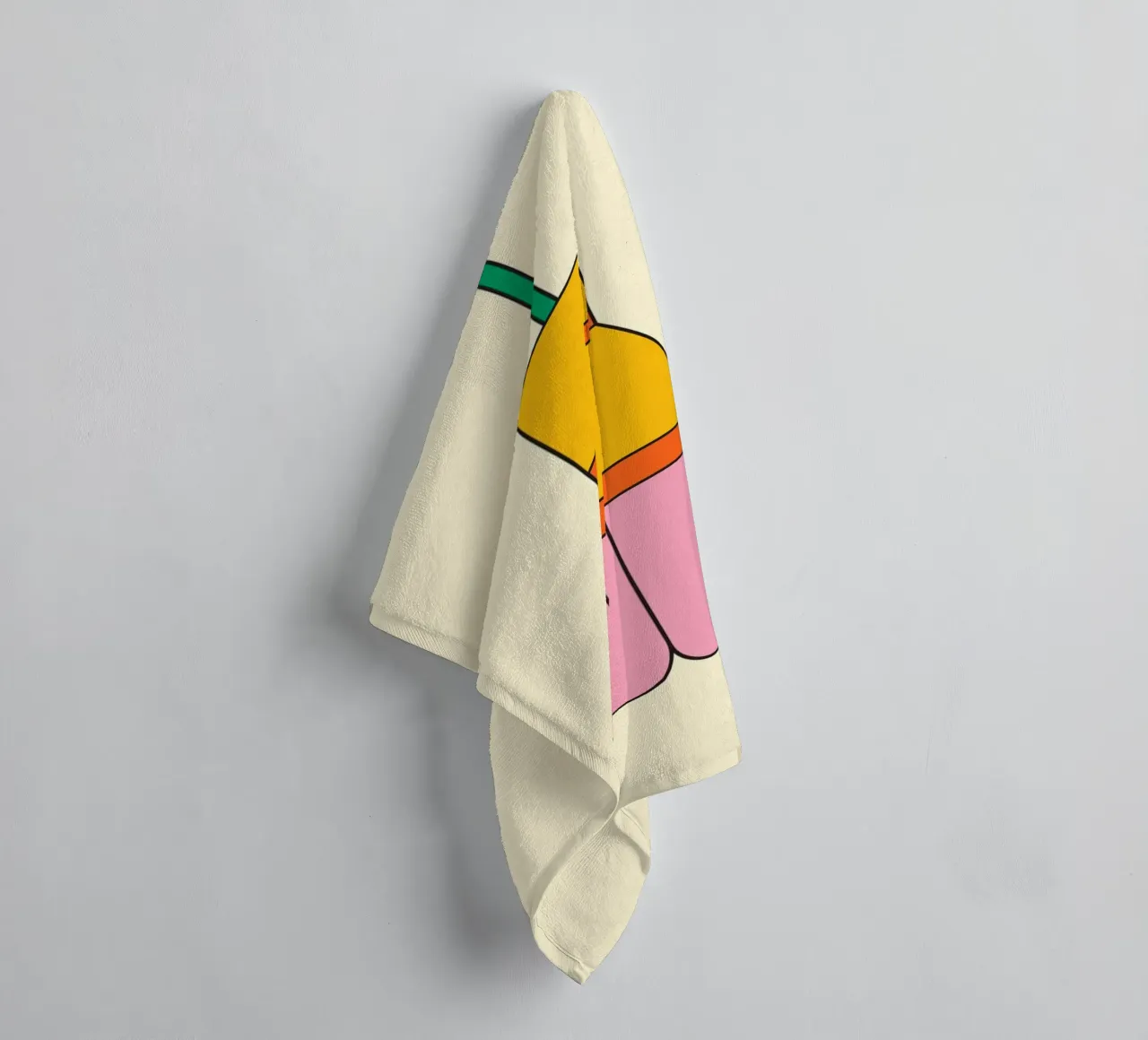 Lampadina retrò asciugamano da bagno da galihstudio