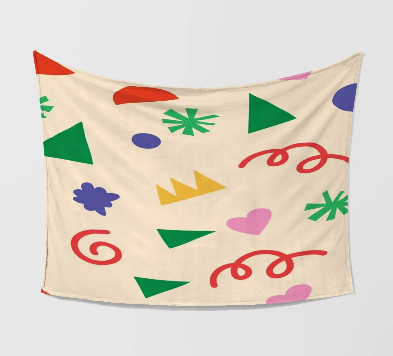 Confetti Chaotic coperta in pile da galihstudio