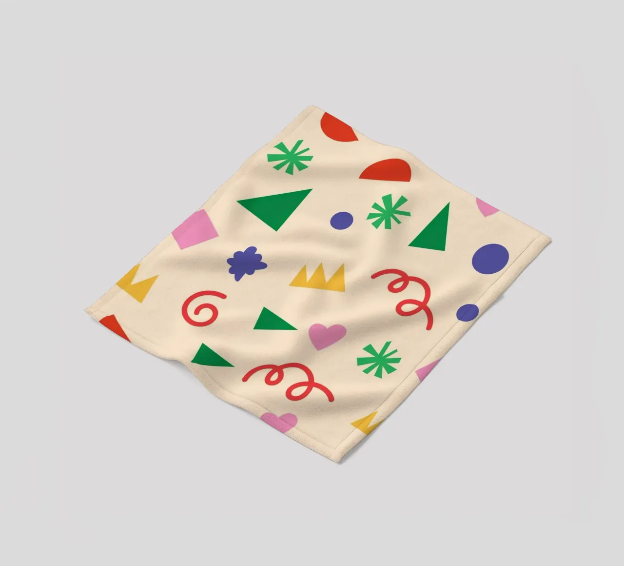 Confetti Chaotic coperta in pile da galihstudio