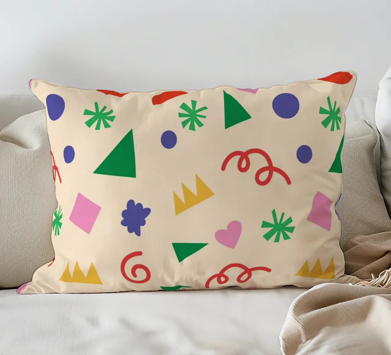 Confetti Chaotic cuscino da galihstudio