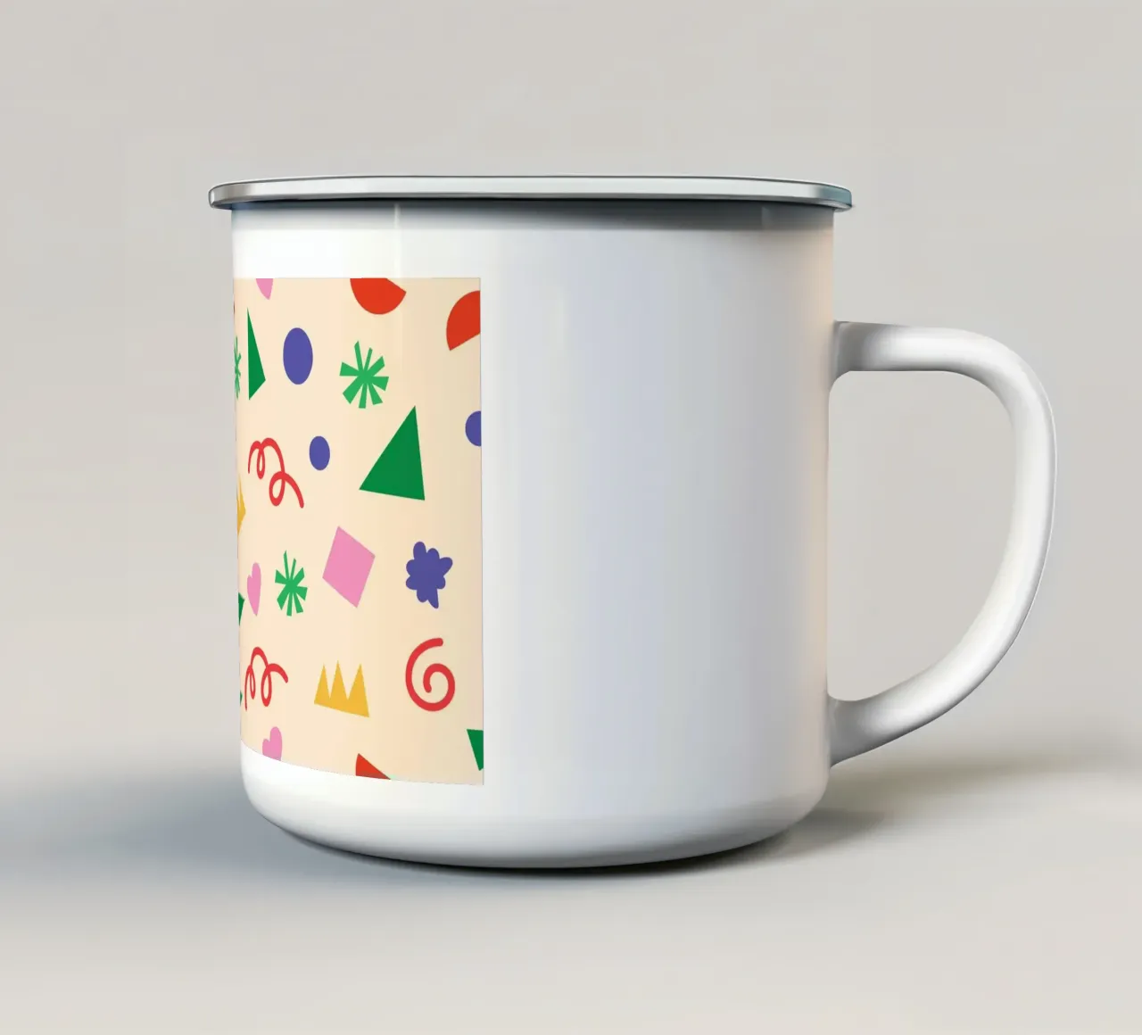 Confetti Chaotic tazza in smalto da galihstudio