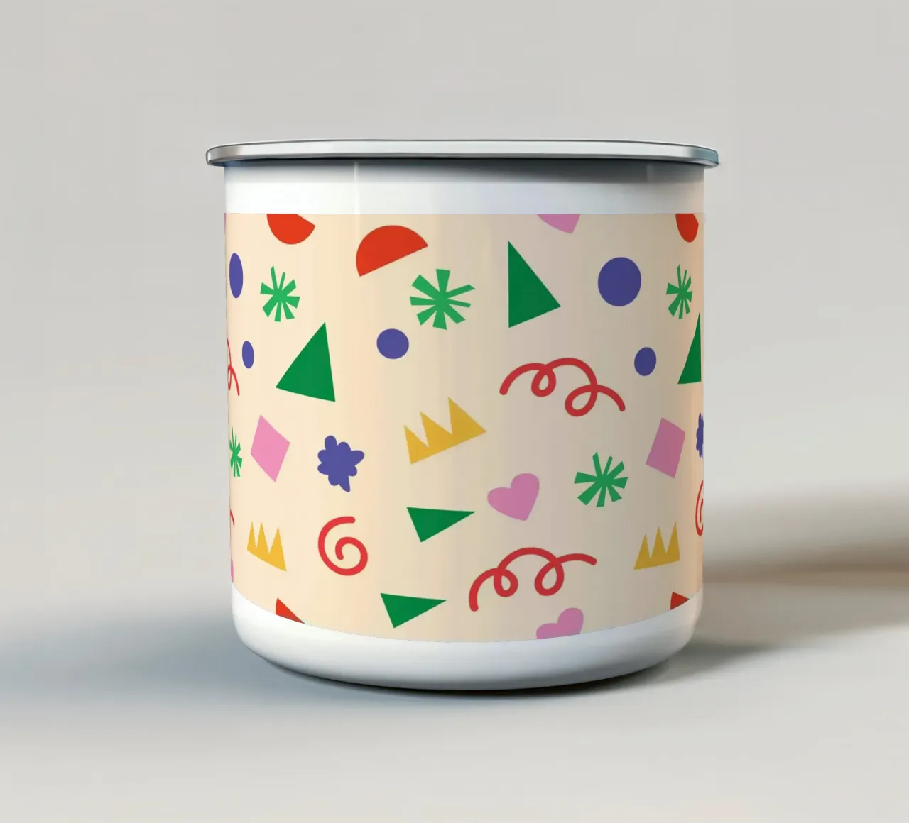 Confetti Chaotic tazza in smalto da galihstudio