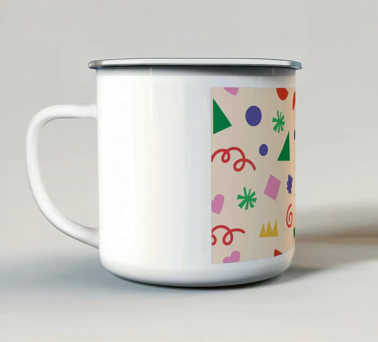 Confetti Chaotic tazza in smalto da galihstudio