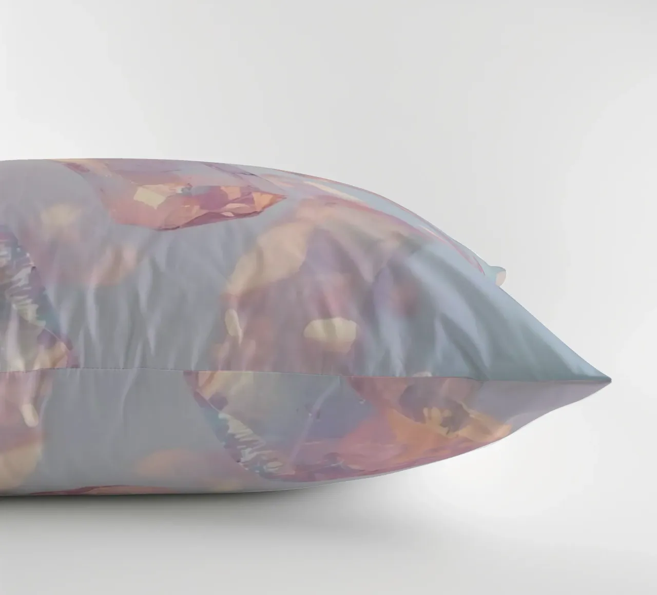 Cristalli trasparenti rosati cuscino da DesignDoodle