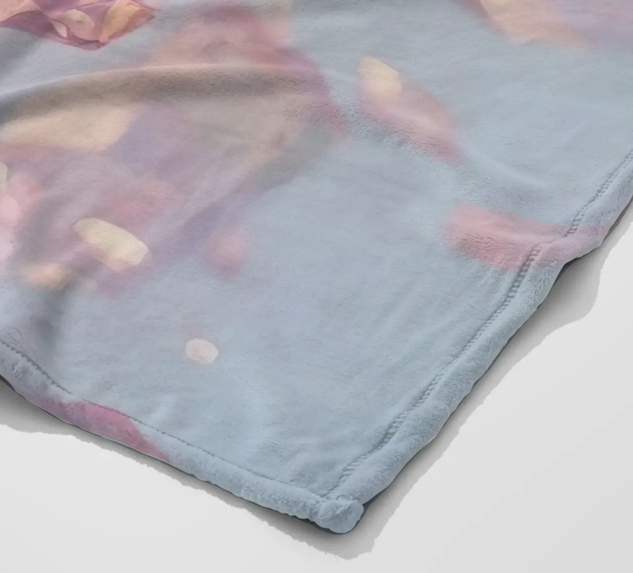 Cristalli trasparenti rosati coperta in pile da DesignDoodle