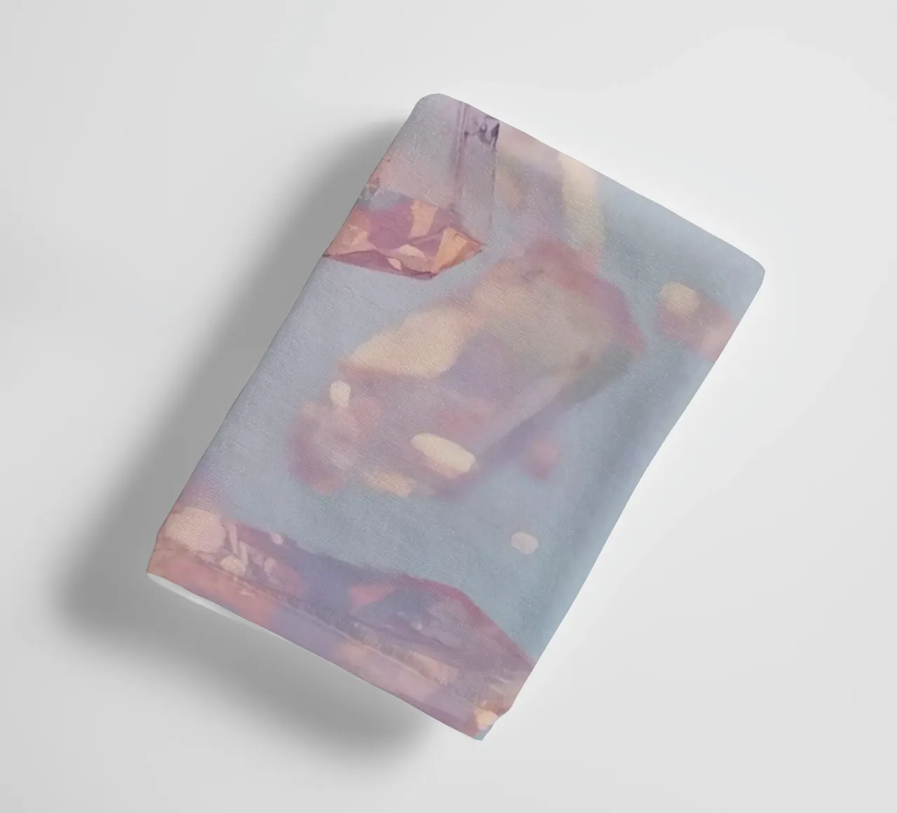 Cristalli trasparenti rosati asciugamano da bagno da DesignDoodle