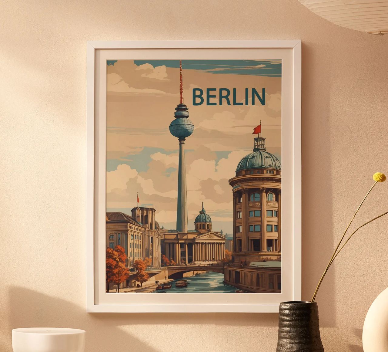 Berlin germany poster poster by ARTVI-SHOP