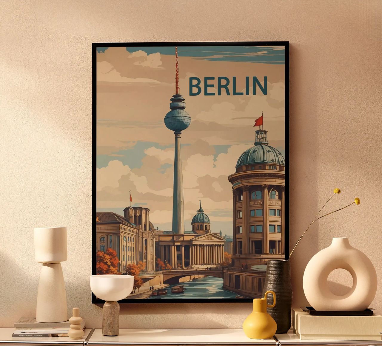 Berlin germany poster poster by ARTVI-SHOP