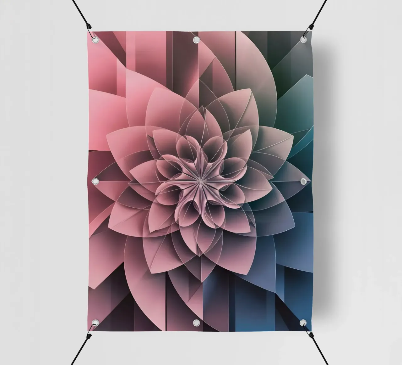 Prisma petaloso telo in pvc da Artistic-shop