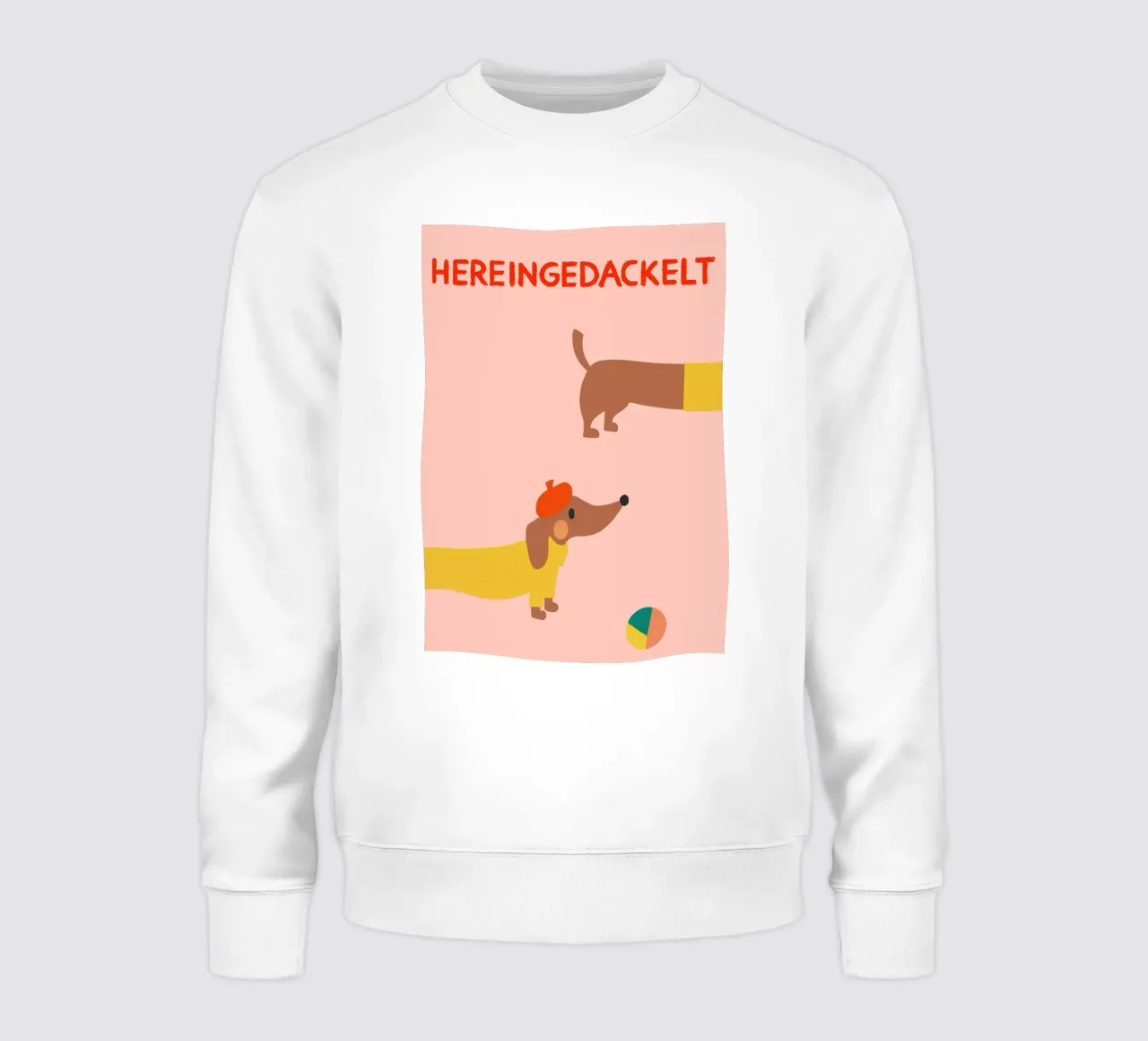 Hereingedackelt Sweatshirt von apple crumble