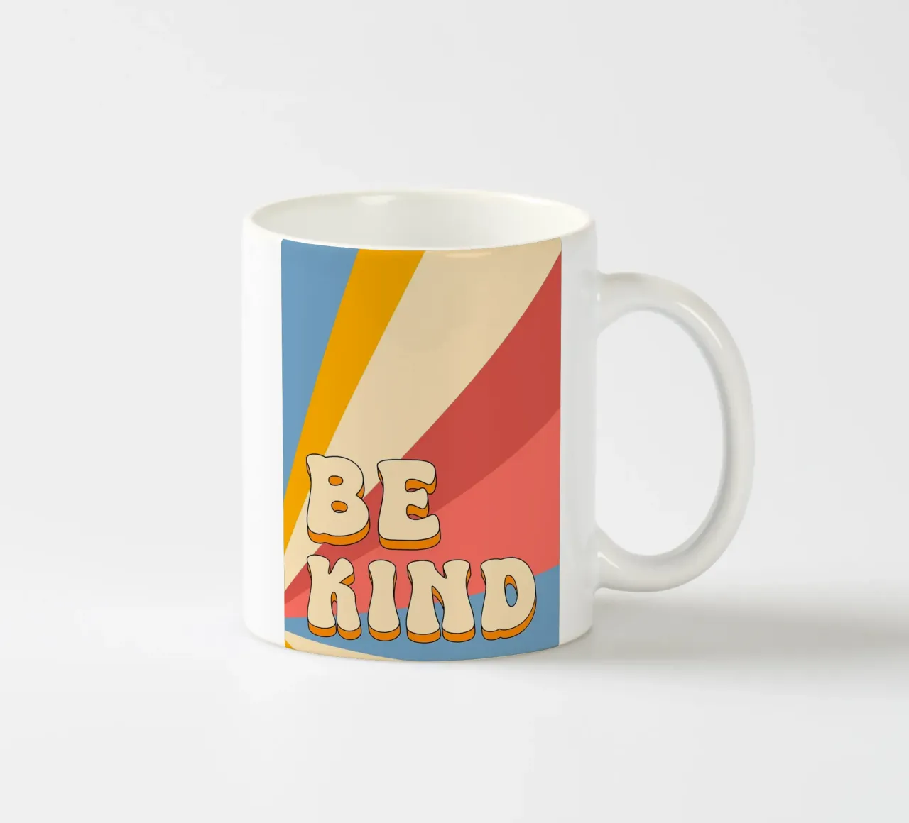 Arte retrò Be Kind tazza in ceramica da kakaka