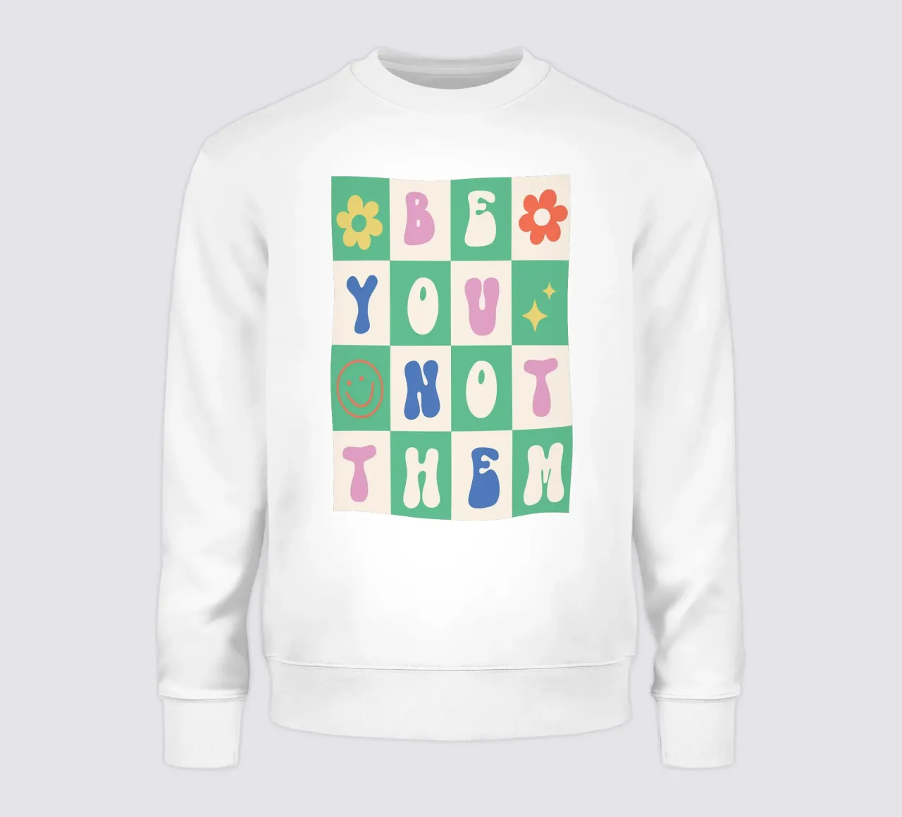 Arte retrò Be You Not Them felpa da kakaka