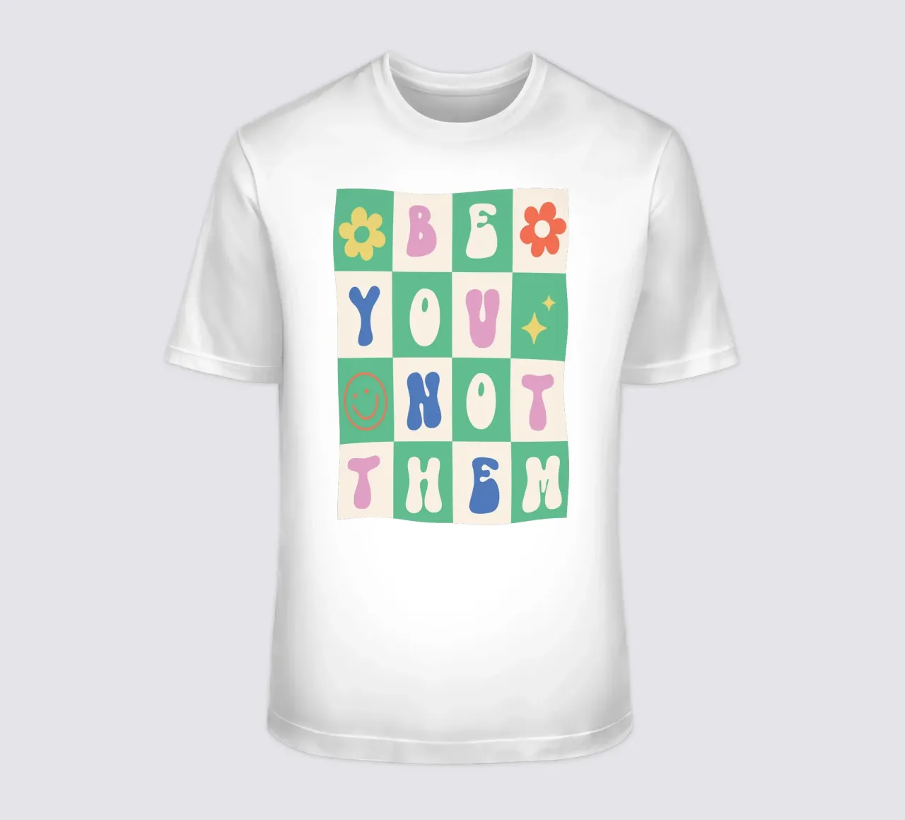 Arte retrò Be You Not Them t-shirt da kakaka