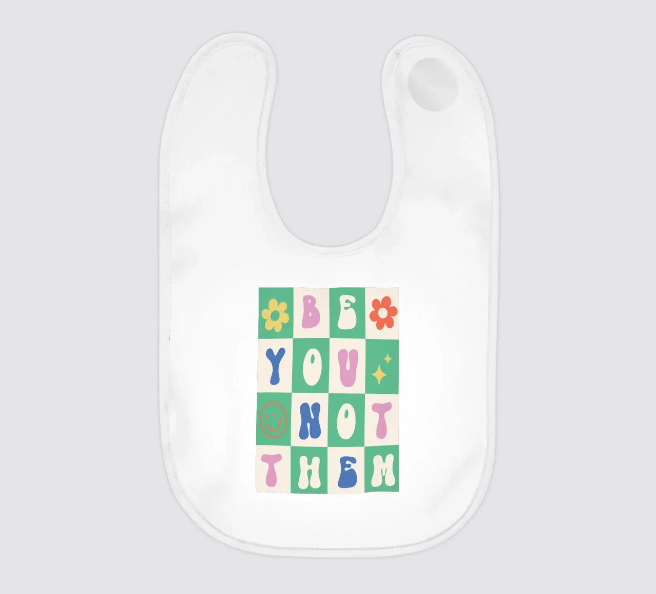 Arte retrò Be You Not Them bavaglino da kakaka