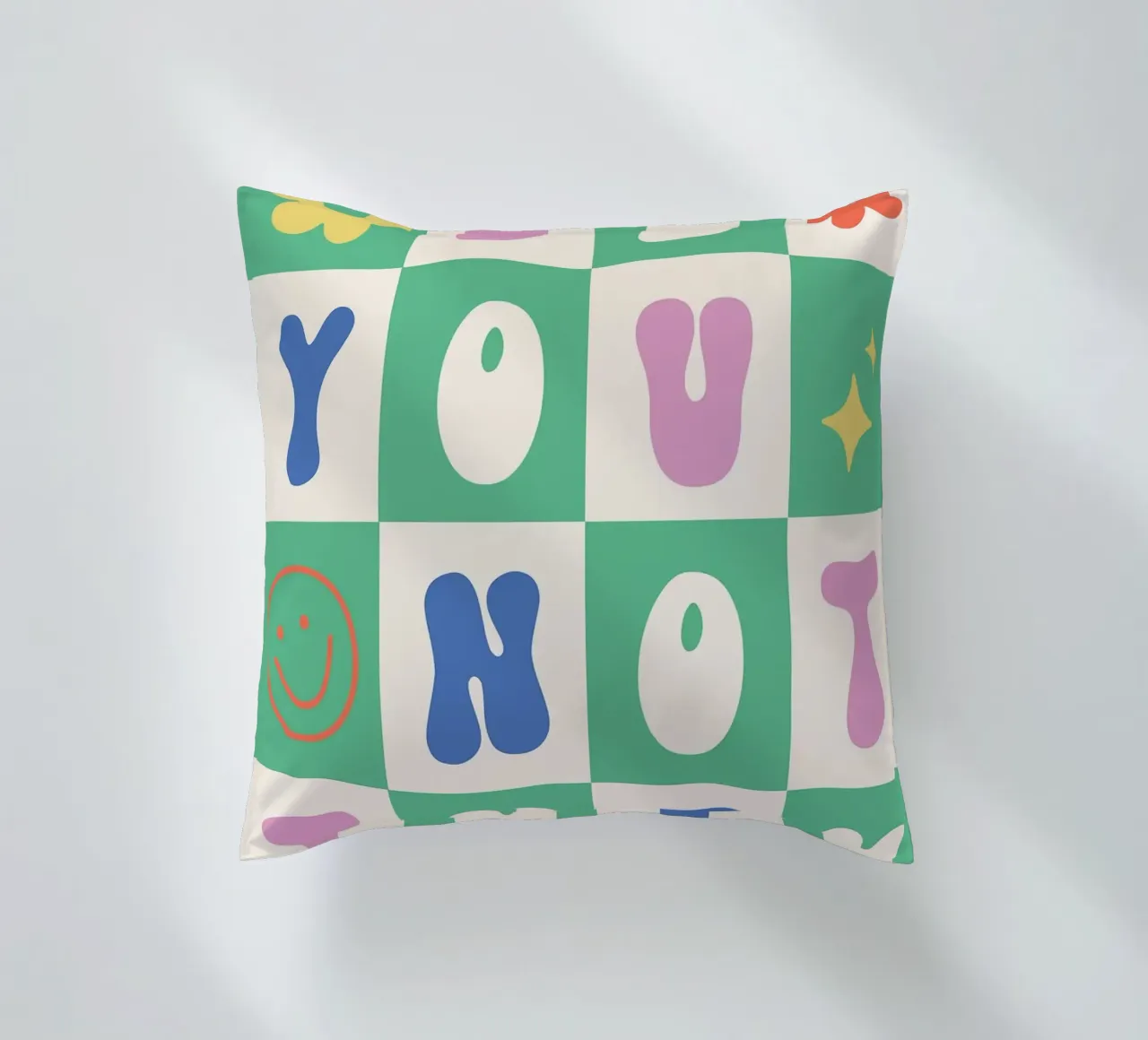 Arte retrò Be You Not Them cuscino da kakaka