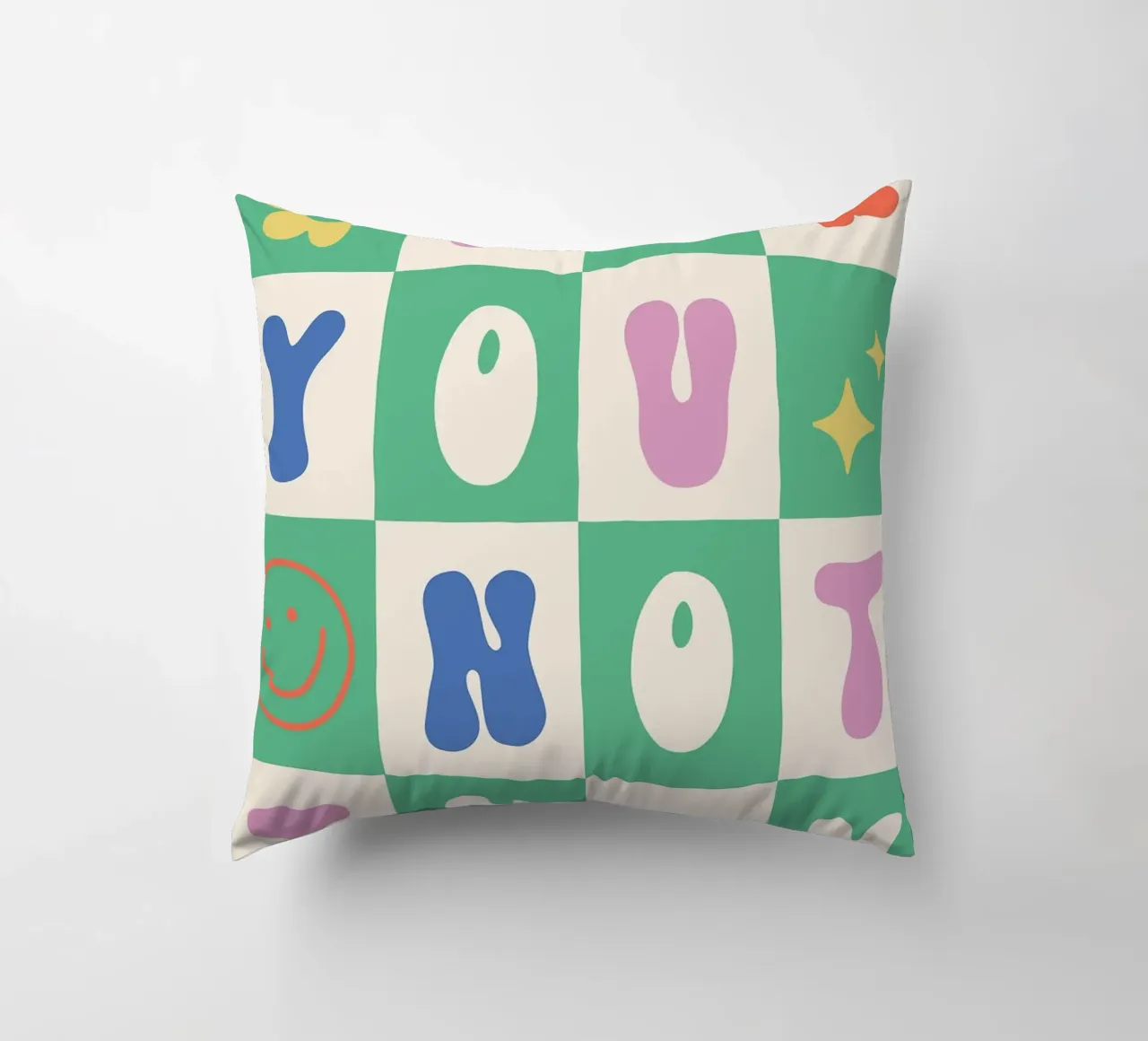 Arte retrò Be You Not Them cuscino da kakaka