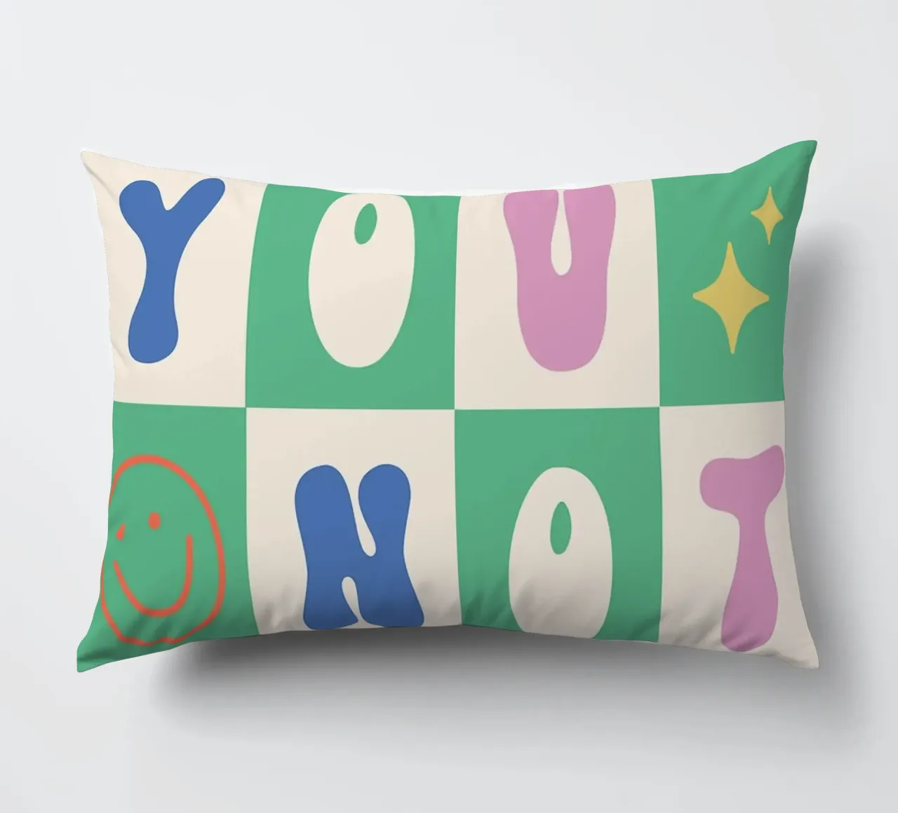 Arte retrò Be You Not Them cuscino da kakaka