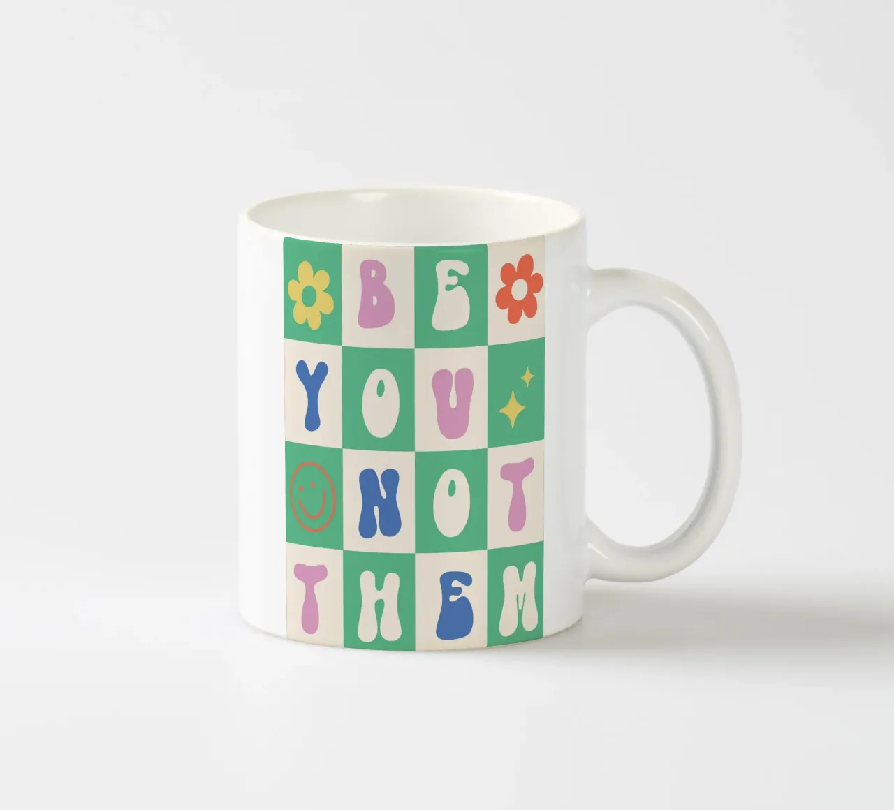 Arte retrò Be You Not Them tazza in ceramica da kakaka