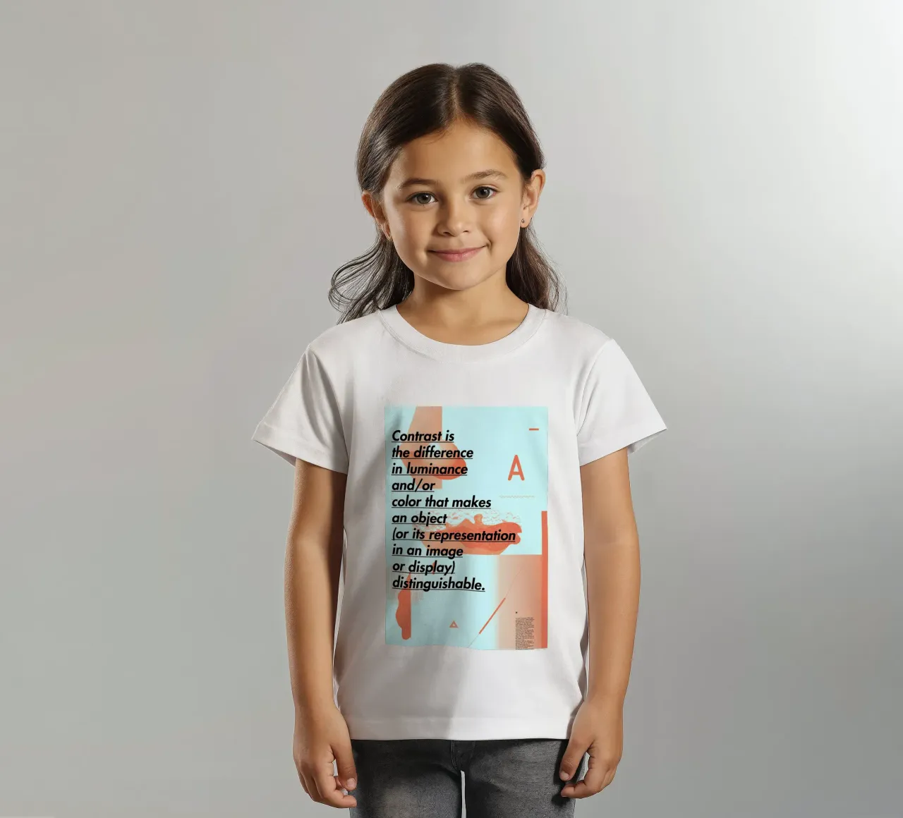 Contrast t-shirt bambini da Andreas Jarner