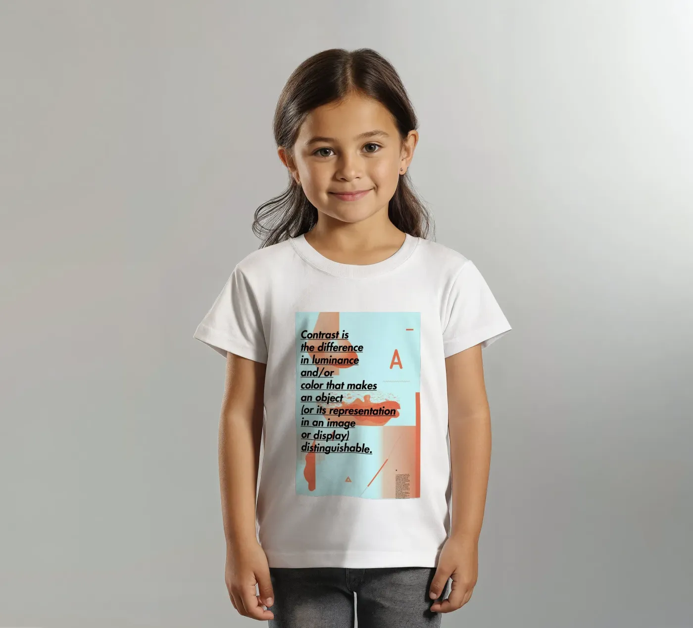 Contrast t-shirt bambini da Andreas Jarner