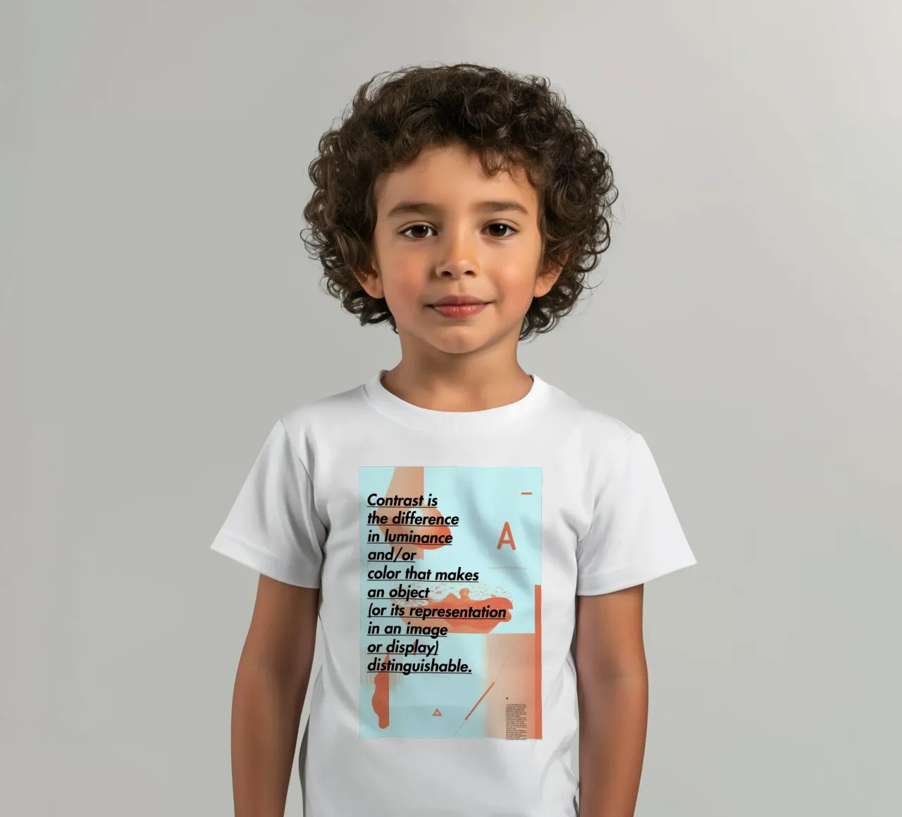 Contrast t-shirt bambini da Andreas Jarner