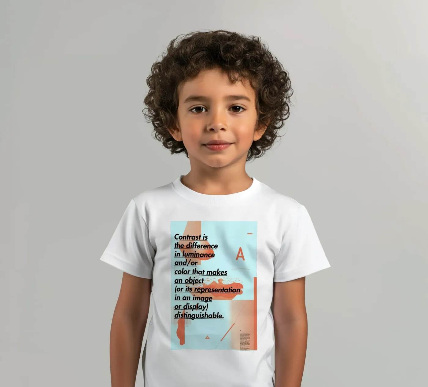 Contrast t-shirt bambini da Andreas Jarner