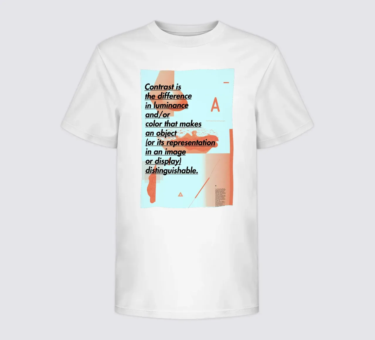 Contrast t-shirt bambini da Andreas Jarner