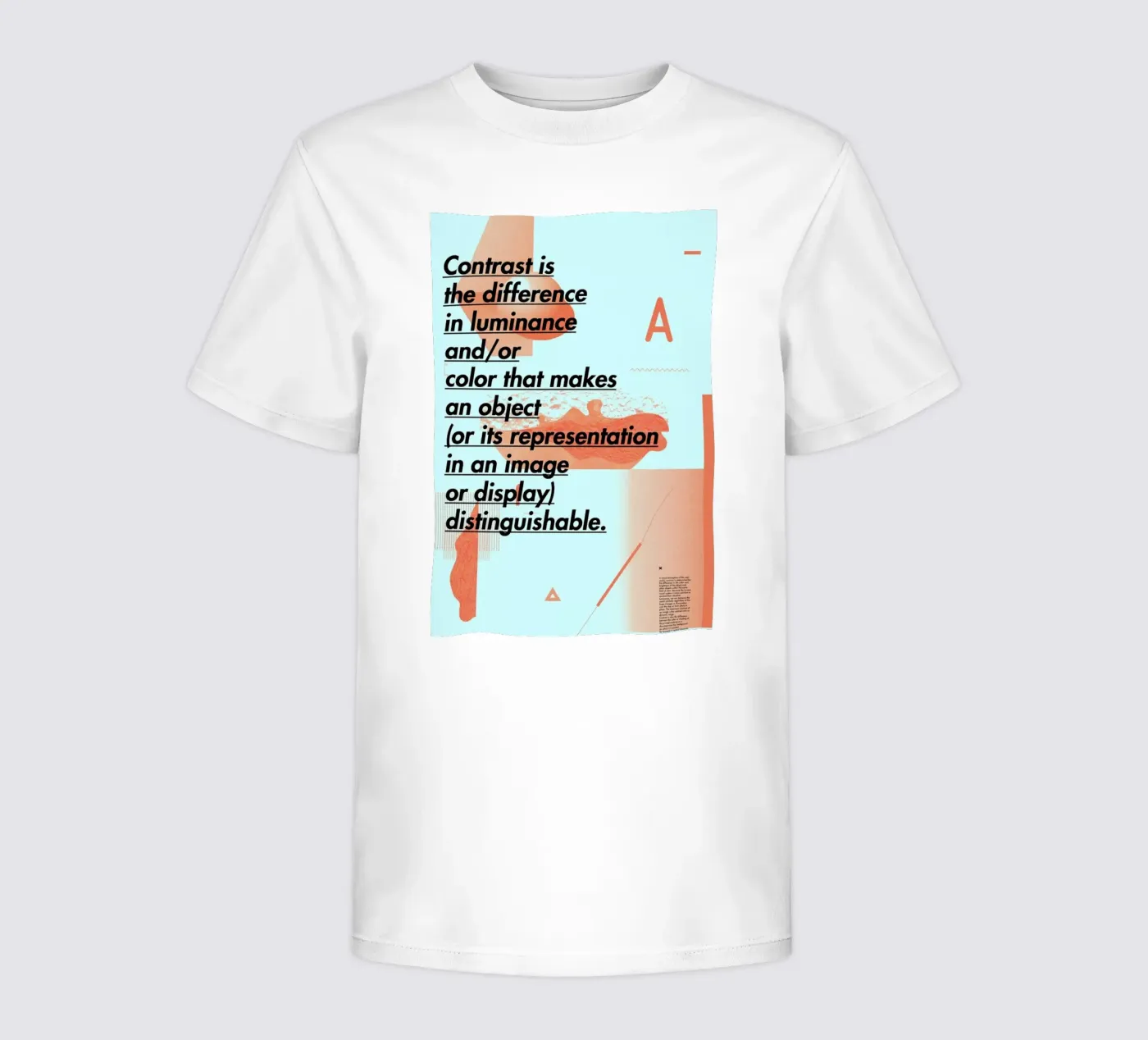 Contrast t-shirt bambini da Andreas Jarner